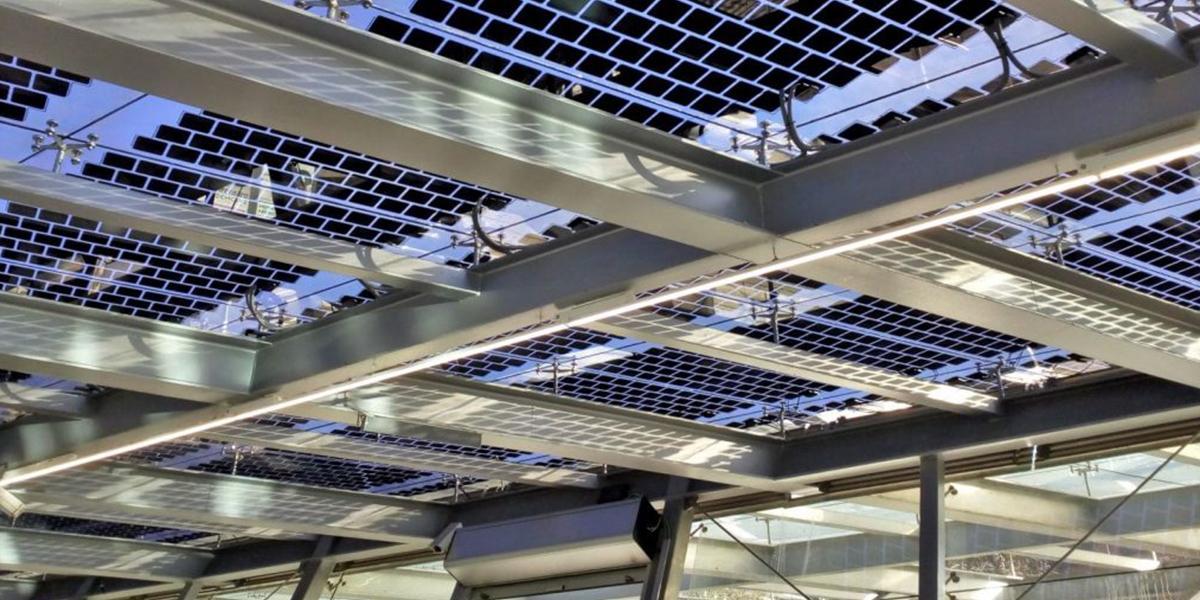 Bilbao Kukullaga Photovoltaic Skylight Onyx Solar