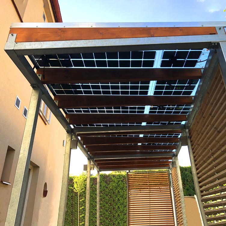 PHOTOVOLTAIC CANOPY - Private Residence Prague