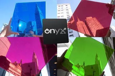 vidrio fotovoltaico colores onyx solar